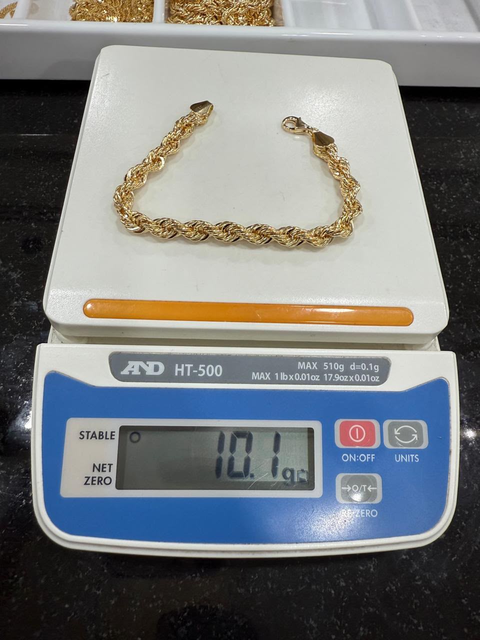 18 Karat Twist Chain